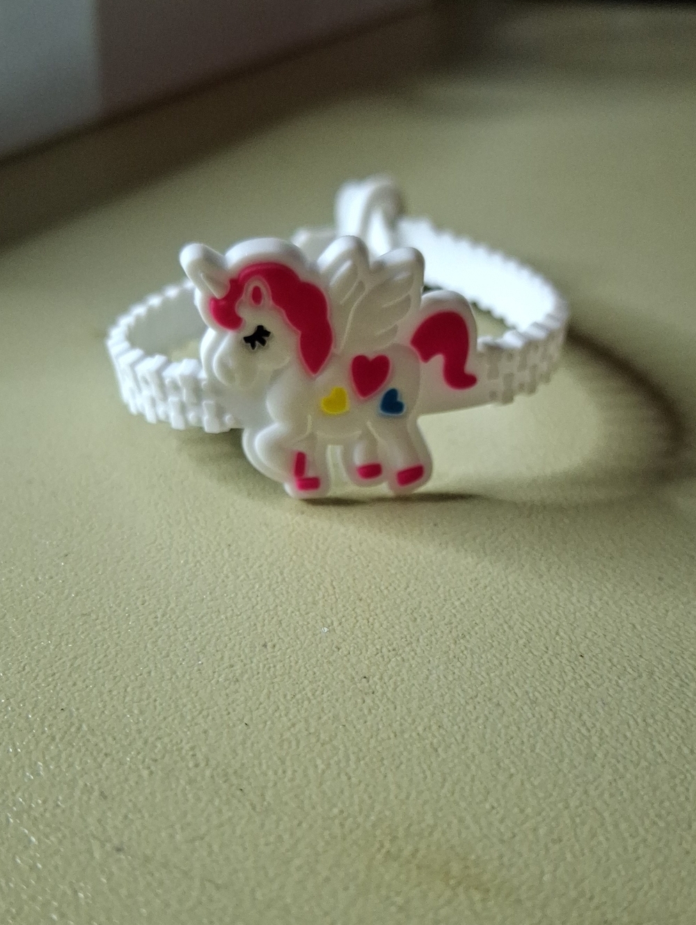 Unicorn Bracelet Adjustable Wrist Rubber Accessory